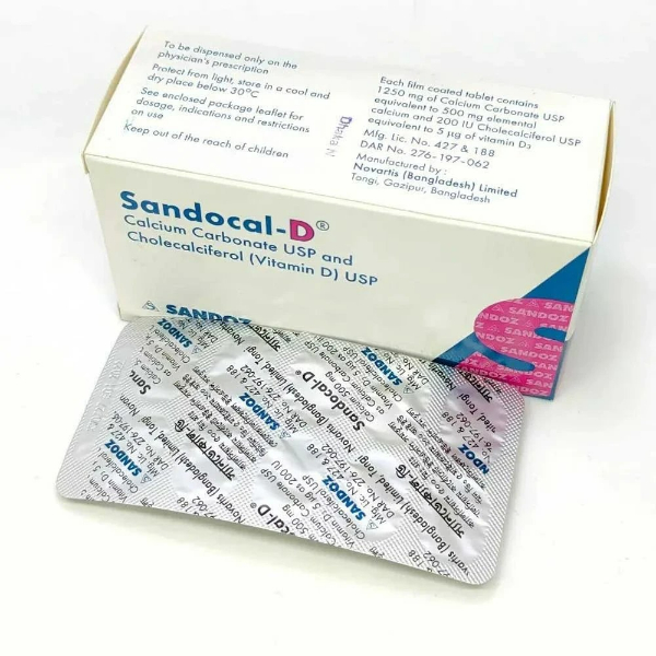 sandocal-d-500-mg-200-iu-tablet